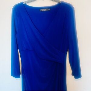 Ralph Lauren Black Label Blue Dress Size 12 Excellent condition